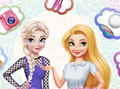 Elsa vs Rapunzel Fashion