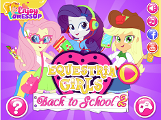  Equestria Girls Back to School