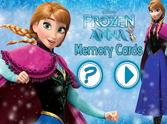 Frozen Anna Memory Cards