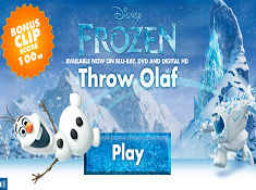 Frozen Marshmallow Throw Olaf
