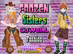 Frozen Sisters Cowgirl Fashion