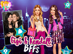 Gigi and Kendall BFFs