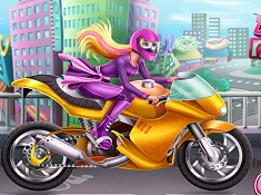 Girls Fix It Barbie Spy Motorcycle