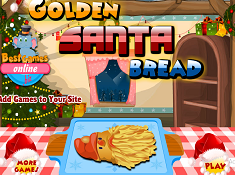 Golden Santa Bread