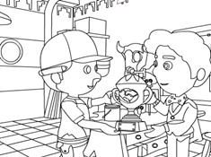 Handy Manny Online Coloring