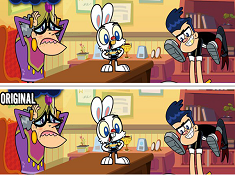 Harry and Bunnie 5 Differences