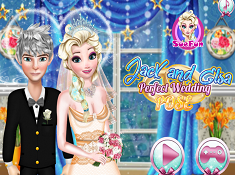 Jack and Elsa Perfect Wedding Pose
