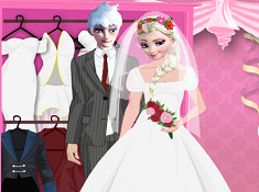 Jack And Elsa Wedding Dress Up