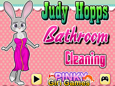 Judy Hopps Bathroom Cleaning