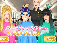 Kendall Jenner and Friends Hair Salon