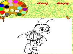 Luntik Paint Bee