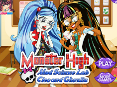 Mad Science Lab Cleo and Ghoulia