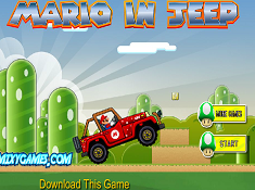 Mario in Jeep