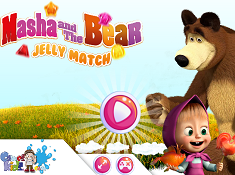 Masha and the Bear Jelly Match