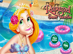 Mermaid Rapunzel Sweet Vacation