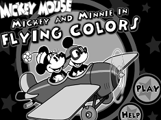 Mickey and Minnie in Flying Colors