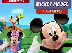 Mickey Mouse 5 Difference