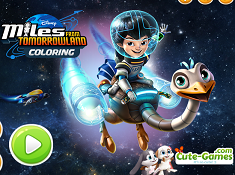 Miles From Tomorrowland Coloring