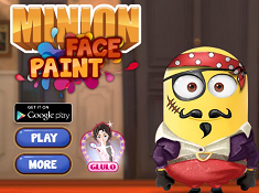 Minion Face Paint
