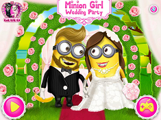 Minion Girl Wedding Party