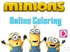 Minions Online Coloring