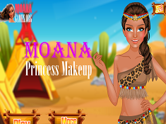 Moana Princess Makeup