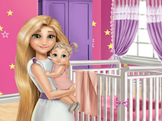 Mommy Rapunzel Home Decoration