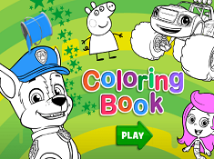 Nick Jr Coloring Book