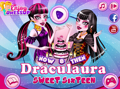 Now And Then Draculaura Sweet Sixteen
