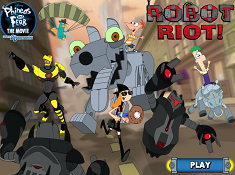 Phineas and Ferb Robot Riot