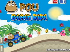 Pou Beach Ride