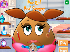 Pou Girl Real Surgery