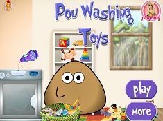 Pou Washing Toys