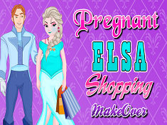 Pregnant Elsa Shopping Makeover