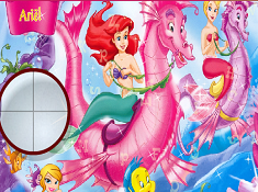 Princess Ariel Hidden Letters