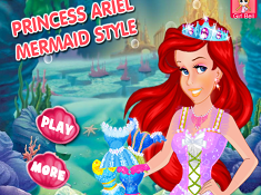 Princess Ariel Mermaid Style