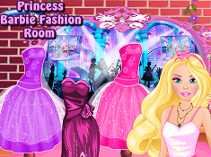 Princess Barbie Fashion Room