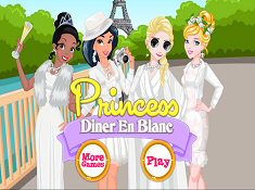 Princess Diner En Blanc