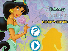 Princess Jasmine Memory Cards