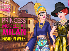 Princess Models at Milan Fashion Week
