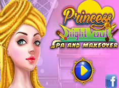 Princess Night Out Spa Makeover