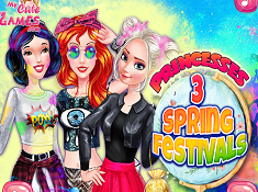 Princesses 3 Spring Festivals