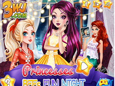 Princesses BFFs Fun Night