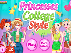 Princesses College Style