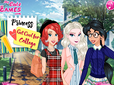Princesses Get Cool For College