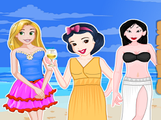 Princesses New Year Beach Party
