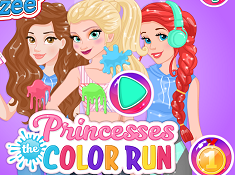Princesses The Color Run