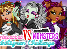 Princesses vs Monsters Instagram Challenge