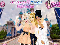 Princesses VS Princes Selfie Battle