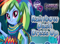 Rainbow Dash Dress Up